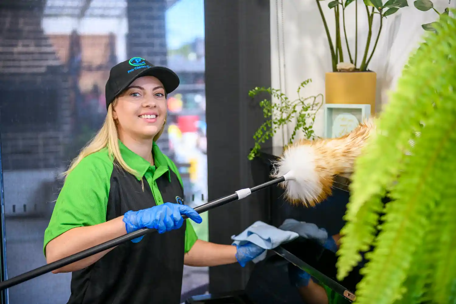 Commercial cleaning team Sydney NSW - professional cleaners at work